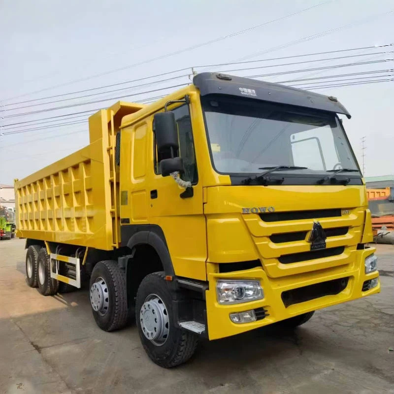 8x4 ڈمپ ٹرک استعمال کیا